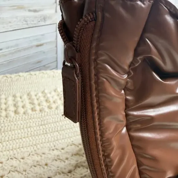 BEIS The Expandable Tote Maple Brown Retired Discontinued Bag Flawed - Picture 5 of 16